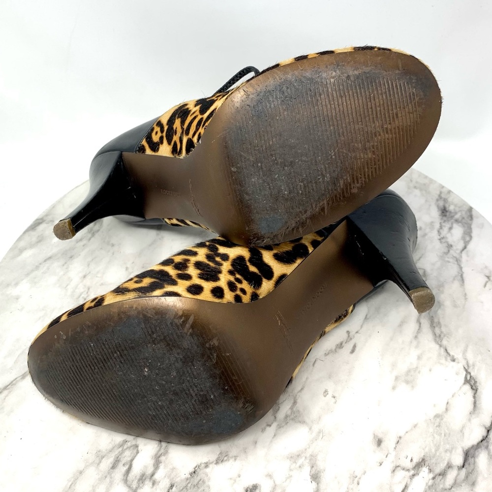 Rockport//AdiPrene By Adidas Presia Mary Jane Two Tone Leopard pumps 43/11.5 - Picture 8 of 16